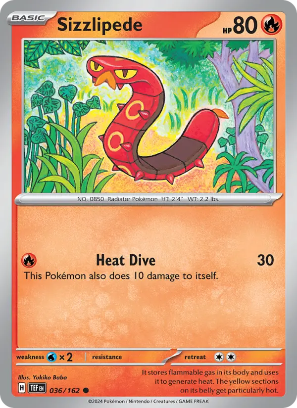 Sizzlipede, 036/162