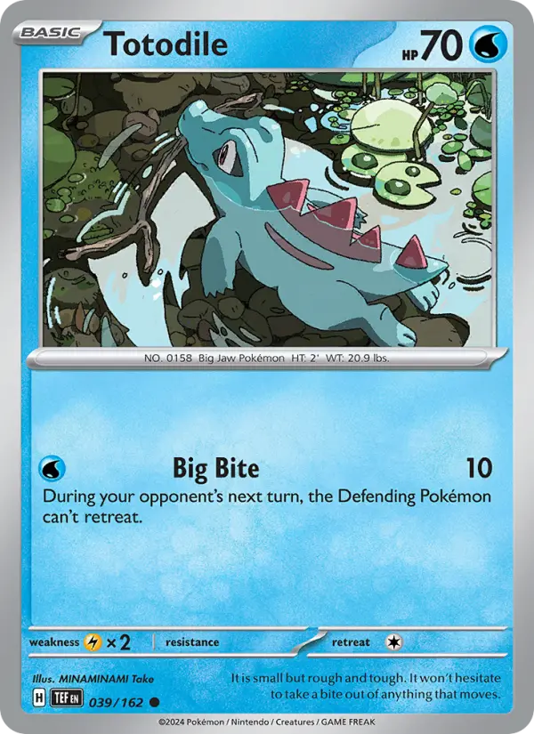 Totodile, 039/162