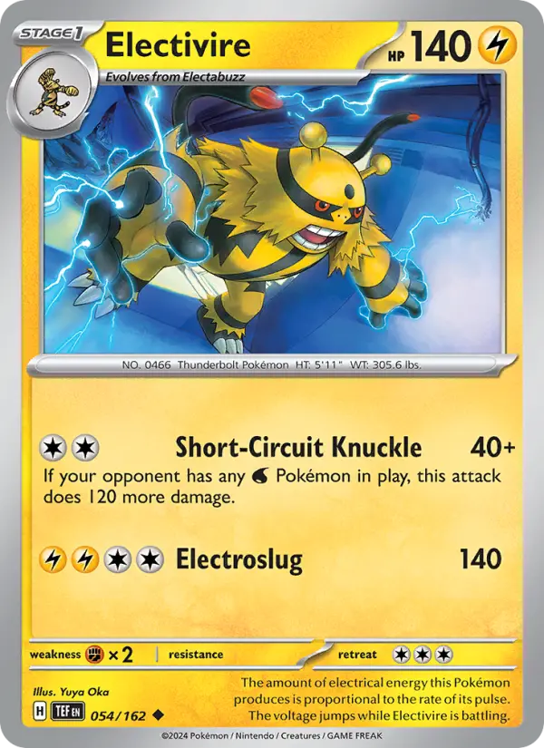 Electivire, 054/162