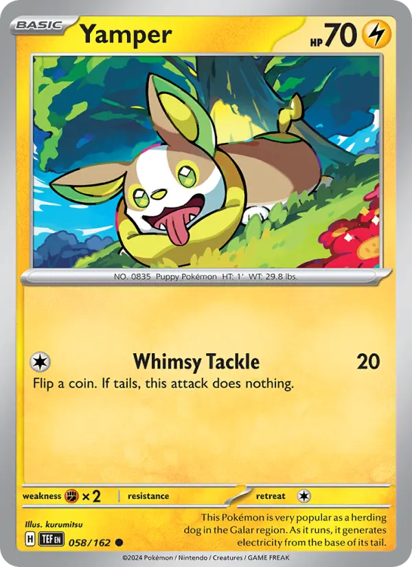 Yamper, 058/162