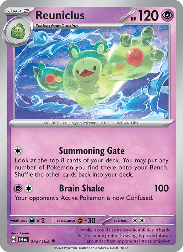Reuniclus, 072/162