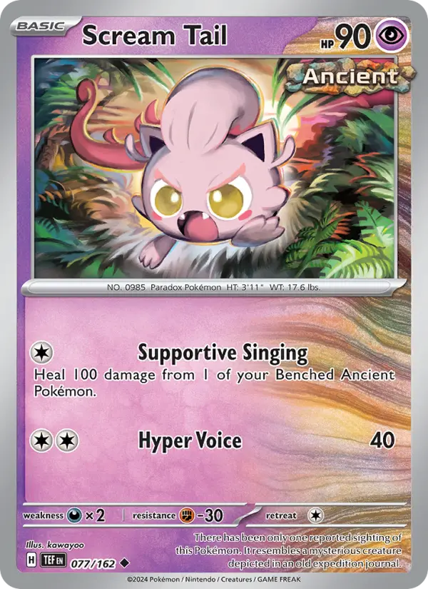 Scream Tail, 077/162