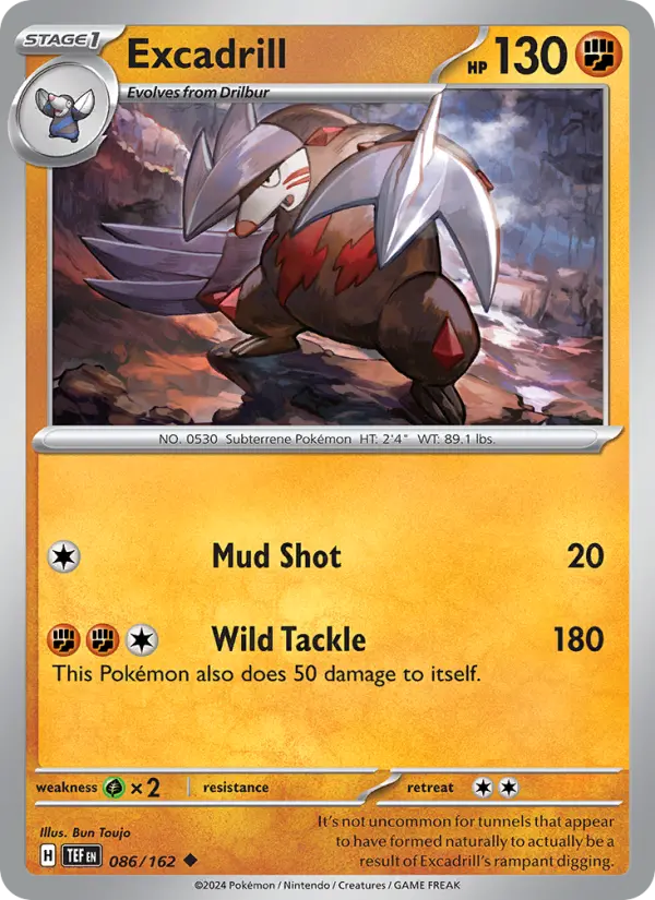 Excadrill, 086/162
