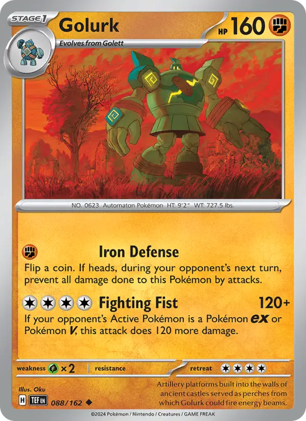 Golurk, 088/162
