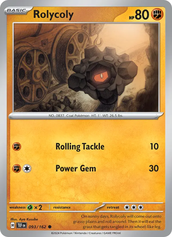 Rolycoly, 093/162