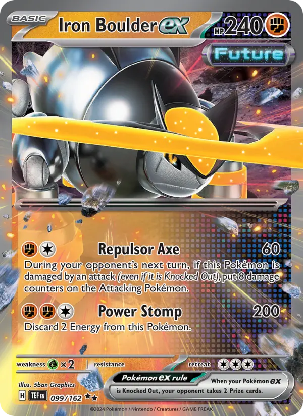 Iron Boulder ex, 099/162