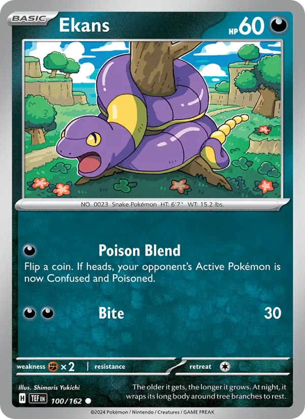 Ekans, 100/162