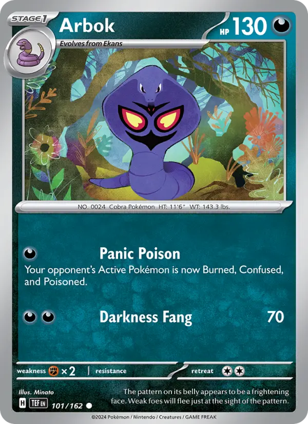 Arbok, 101/162