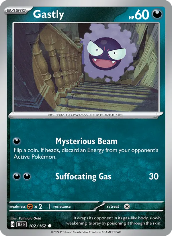 Gastly, 102/162