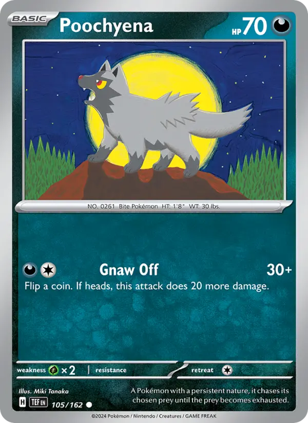 Poochyena, 105/162