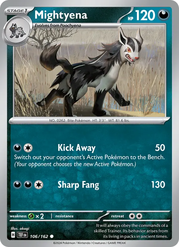 Mightyena, 106/162