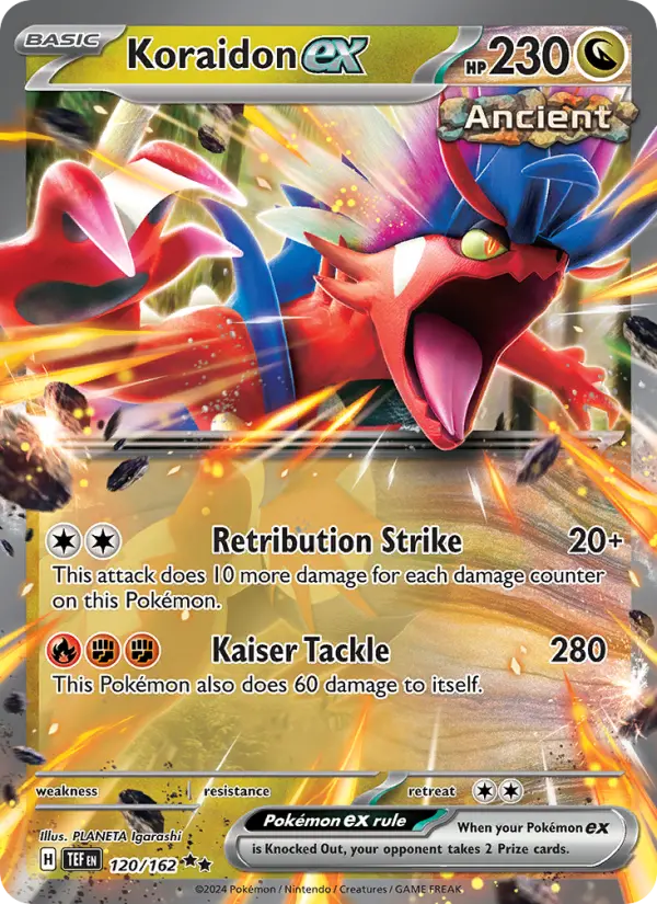 Koraidon ex, 120/162