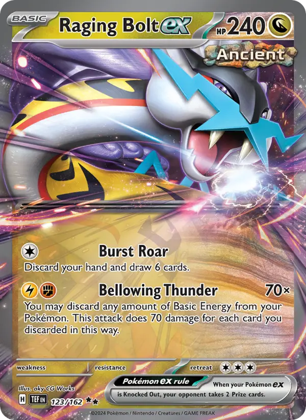 Raging Bolt ex, 123/162