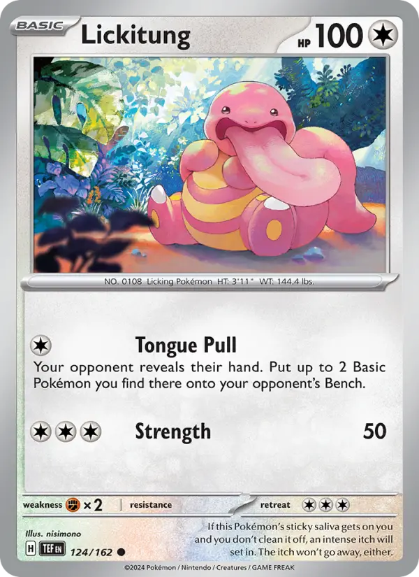 Lickitung, 124/162