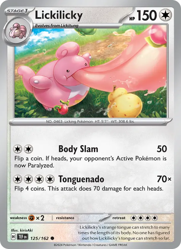 Lickilicky, 125/162
