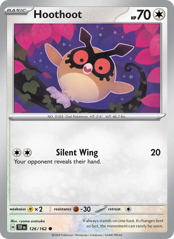 Hoothoot, 126/162