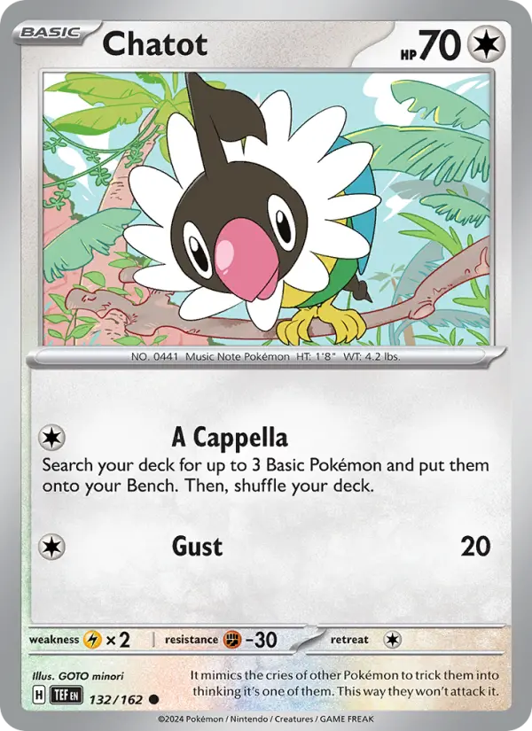 Chatot, 132/162