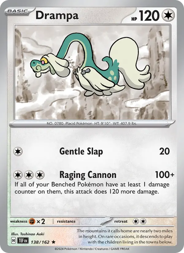 Drampa, 138/162