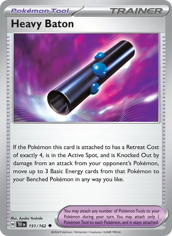 Heavy Baton, 151/162