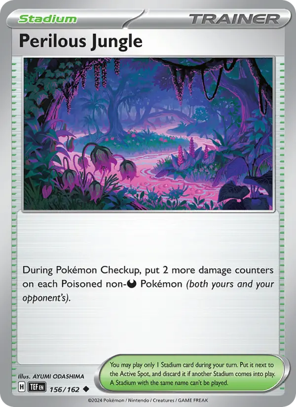 Perilous Jungle, 156/162