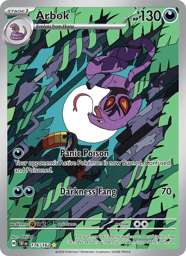 Arbok, 176/162