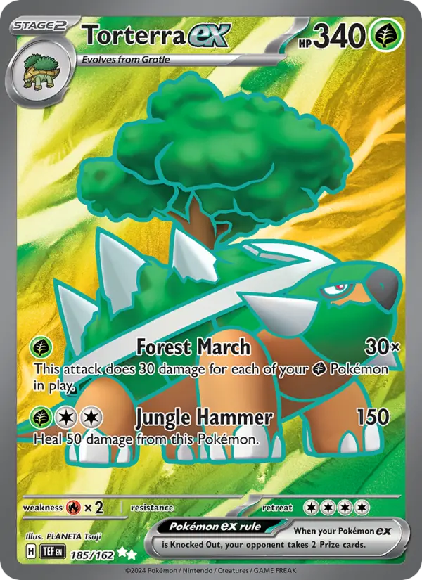 Torterra ex, 185/162