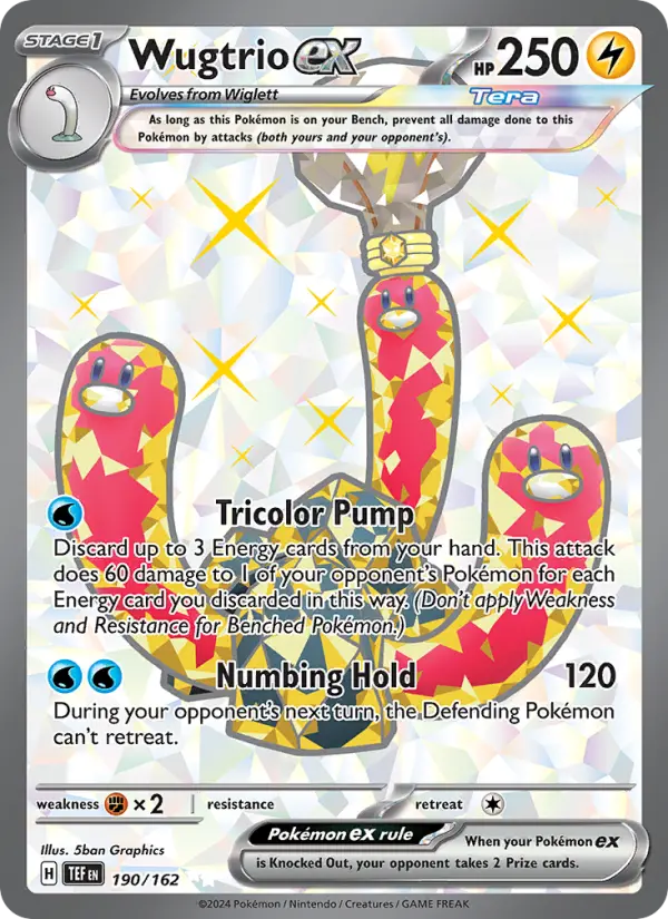 Wugtrio ex, 190/162