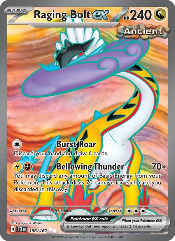 Raging Bolt ex, 196/162
