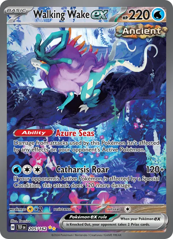 Walking Wake ex, 205/162