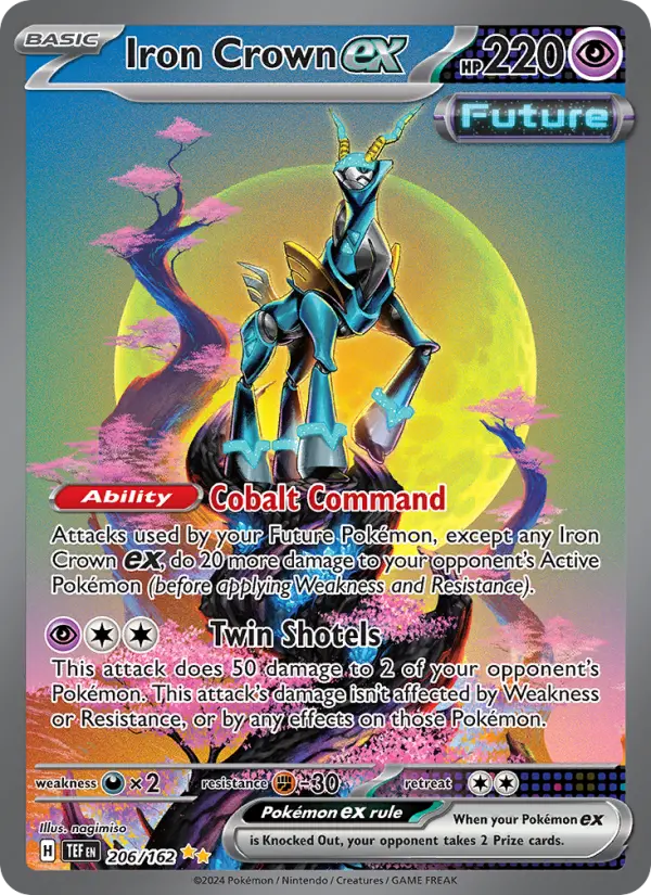 Iron Crown ex, 206/162