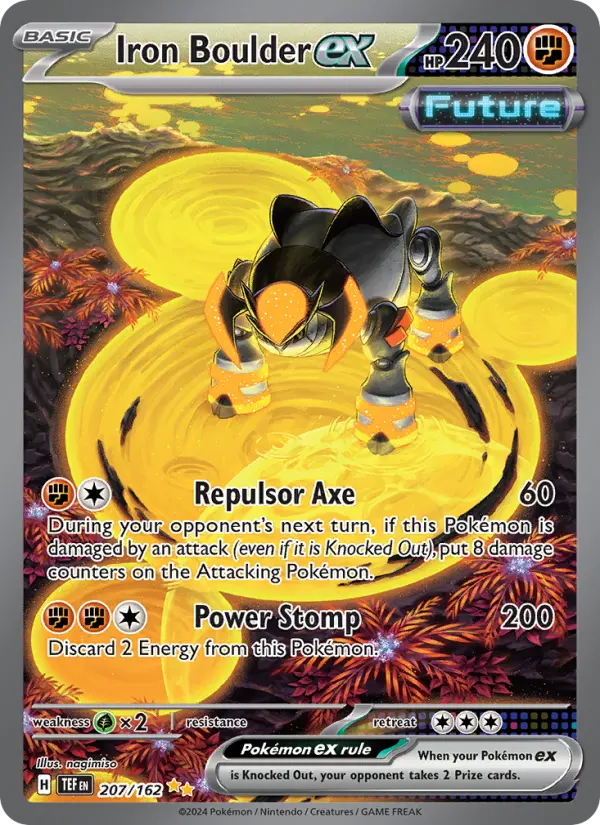 Iron Boulder ex, 207/162