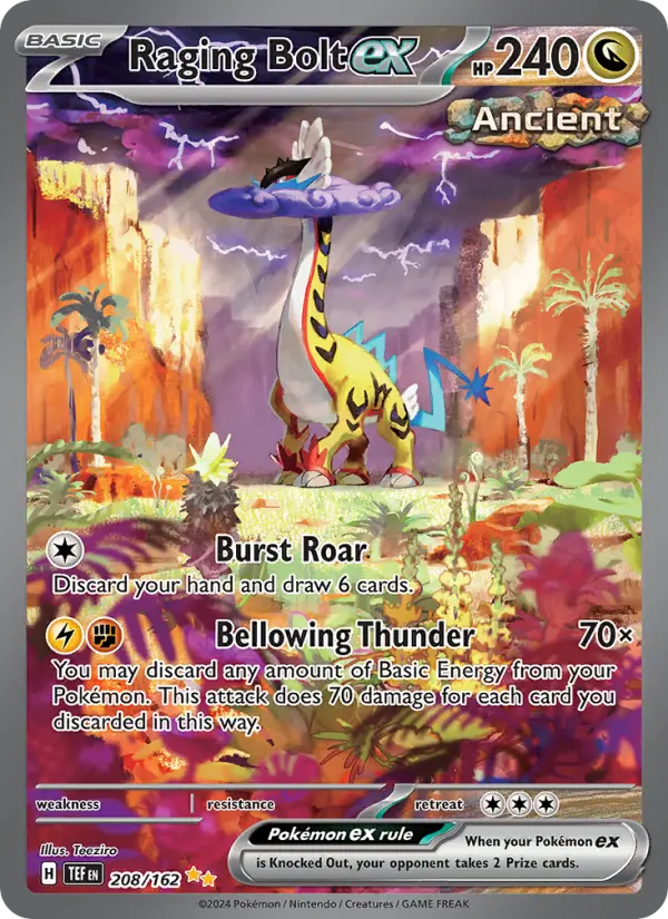 Raging Bolt ex, 208/162