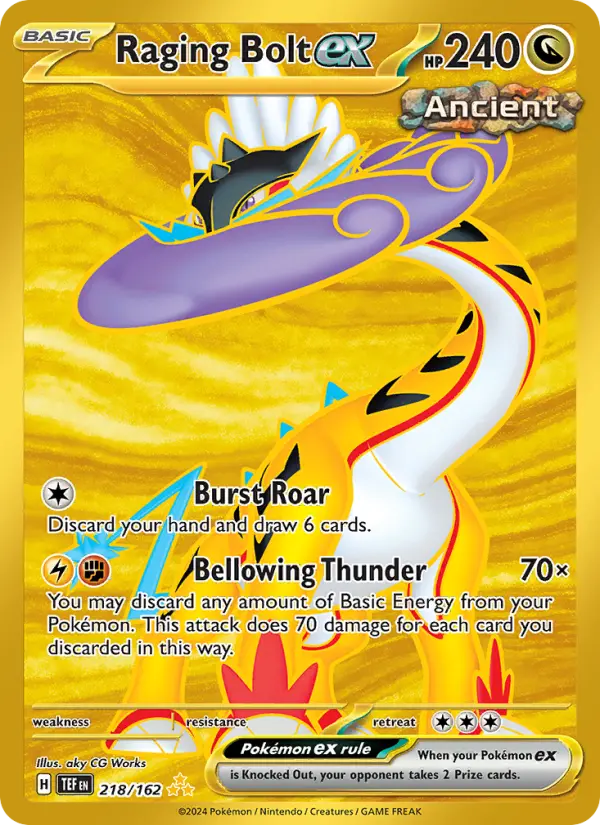 Raging Bolt ex, 218/162