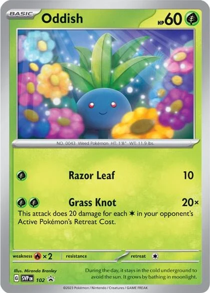 Oddish, SVP102