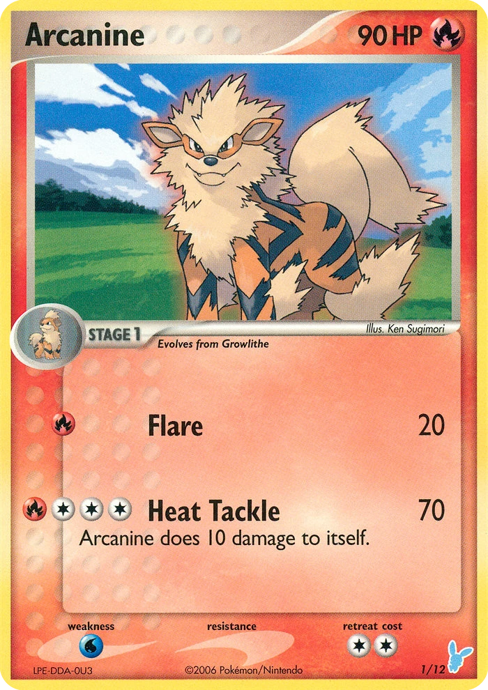 Arcanine, 1/12
