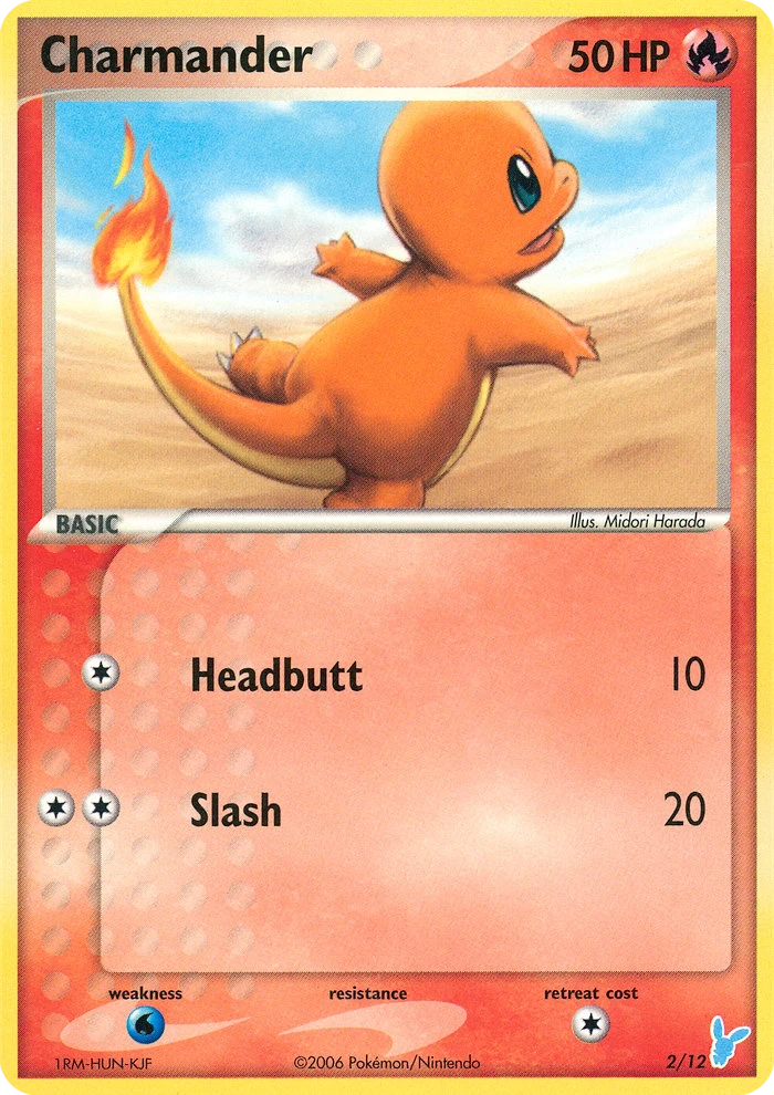Charmander, 2/12