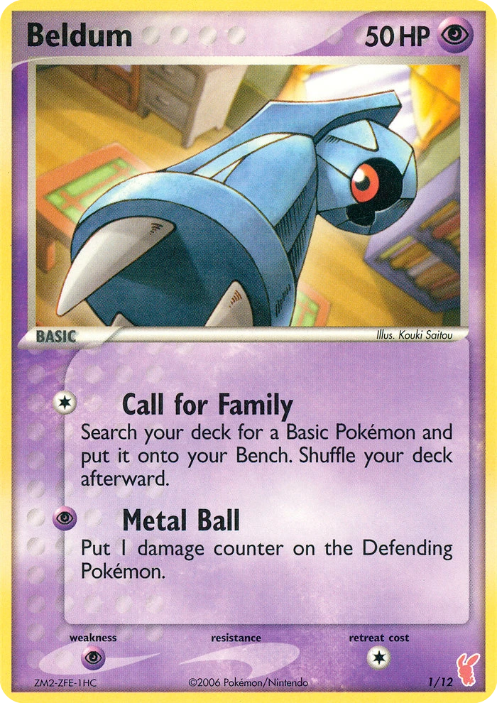Beldum, 1/12