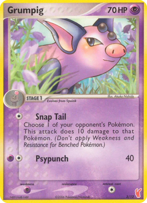 Grumpig, 3/12