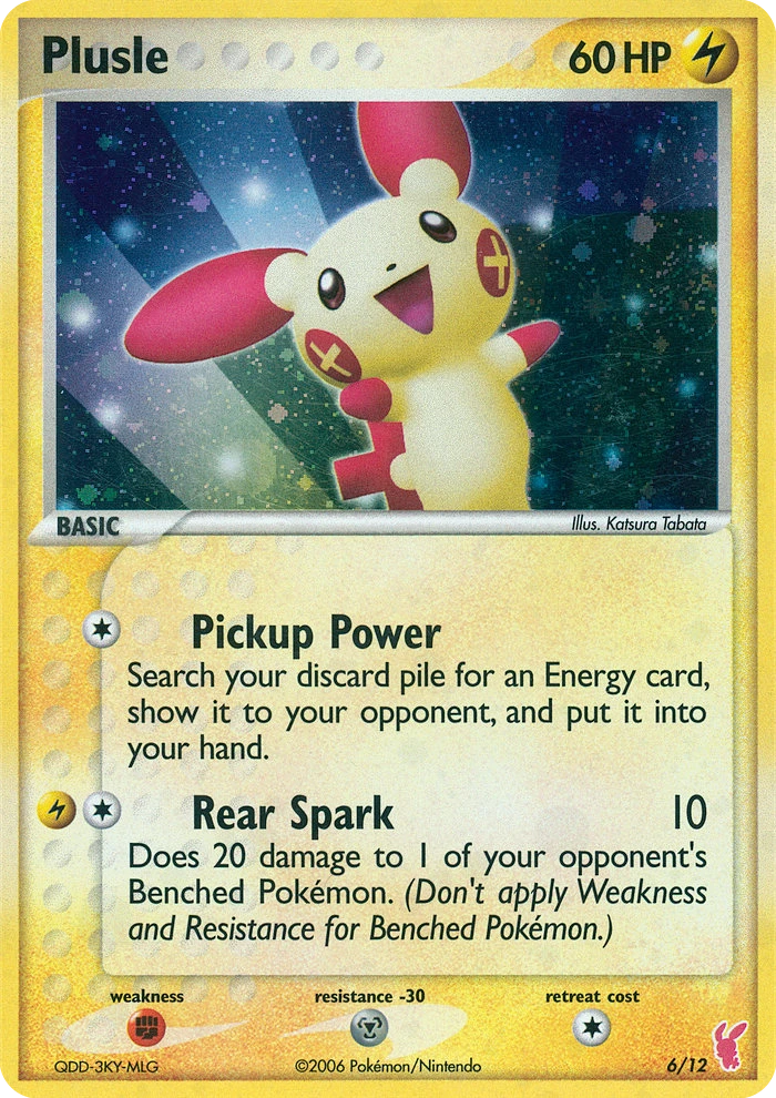 Plusle, 6/12
