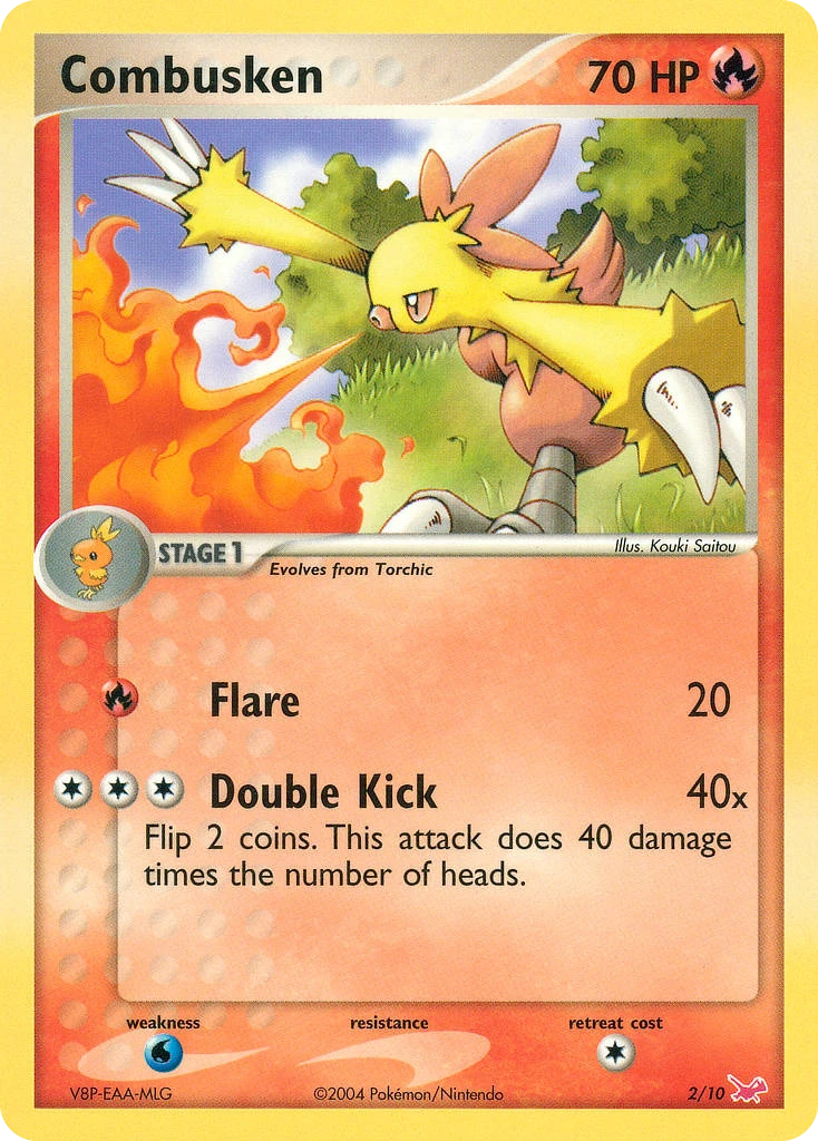 Combusken, 2/10