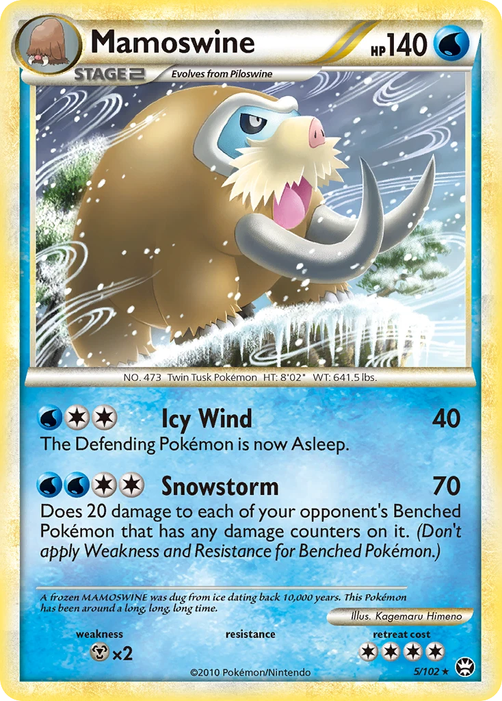 Mamoswine, 005/102