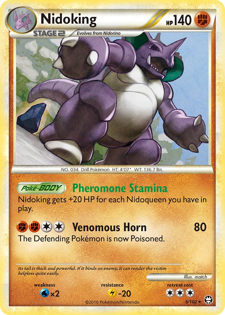 Nidoking, 006/102