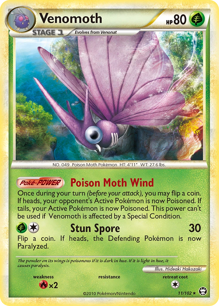 Venomoth, 011/102