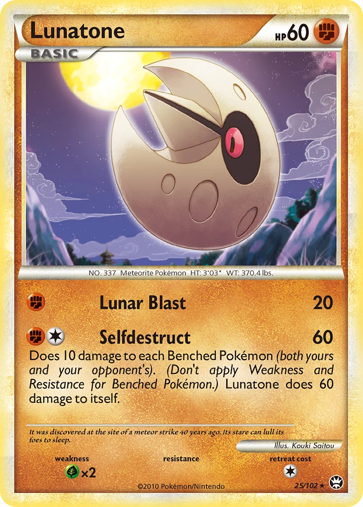 Lunatone, 025/102