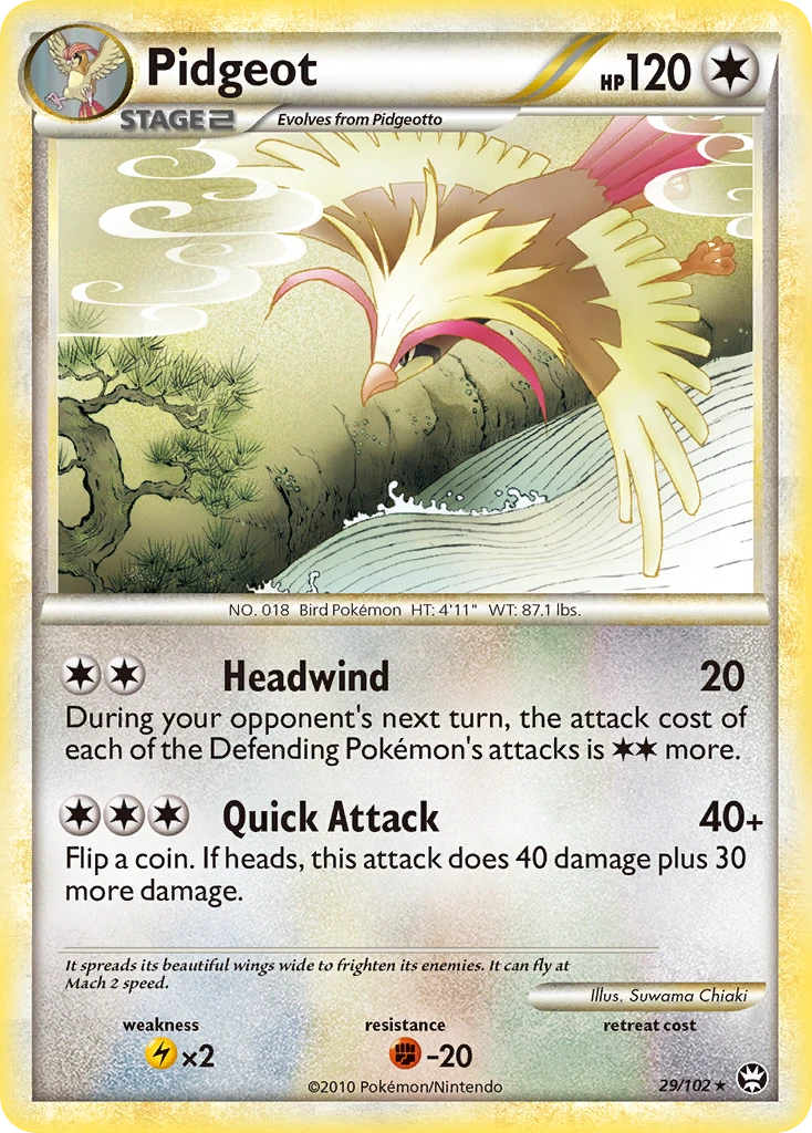 Pidgeot, 029/102