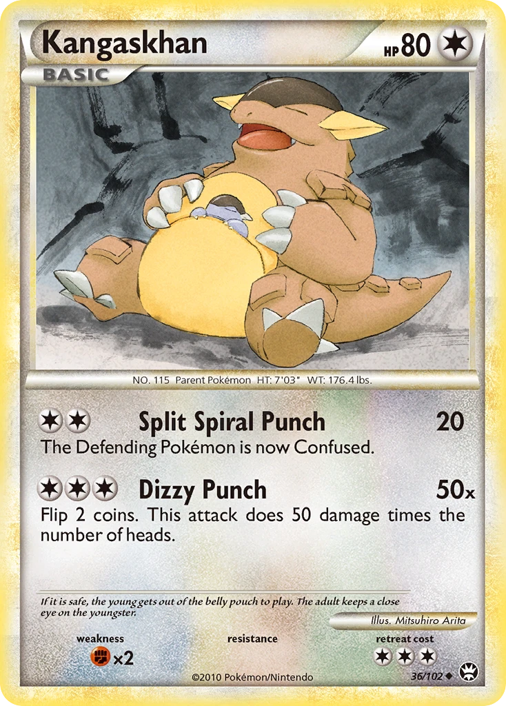 Kangaskhan, 036/102