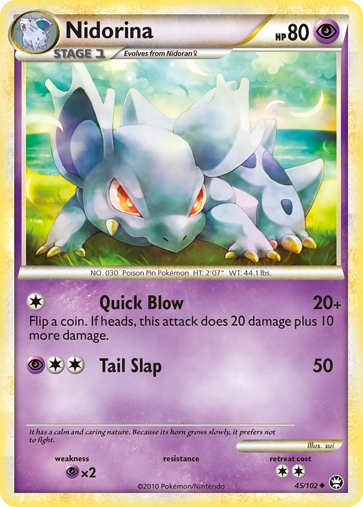 Nidorina, 045/102