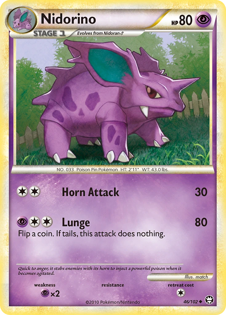 Nidorino, 046/102