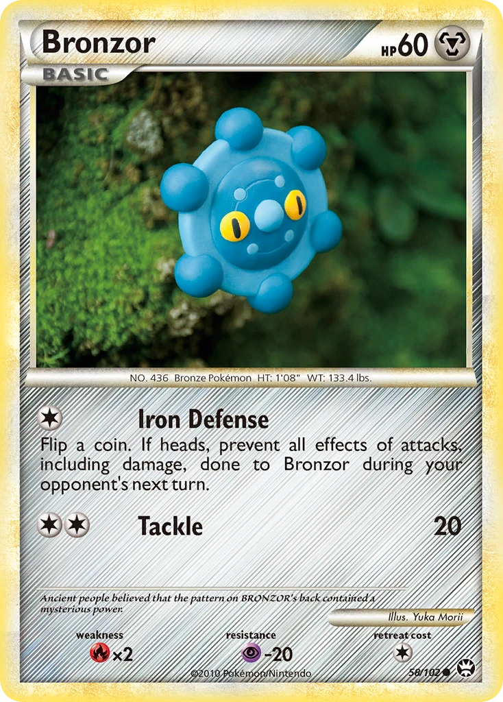Bronzor, 058/102