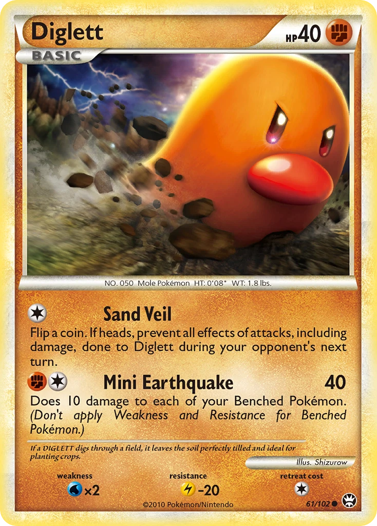 Diglett, 061/102